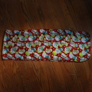 Unknown Brand Snowmen Print Scarf